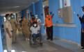 Simulasi code red dan evakuasi pasien di Gedung Rawat Inap